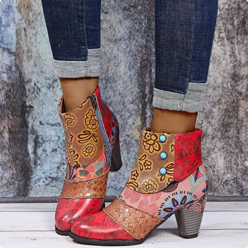 Chic Orthopedic Boots with Unique Design