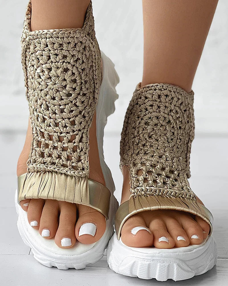 Vintage Inspired Orthopedic Sandals