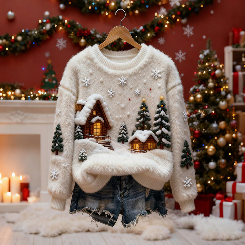 Gracefully Designed Sweater
