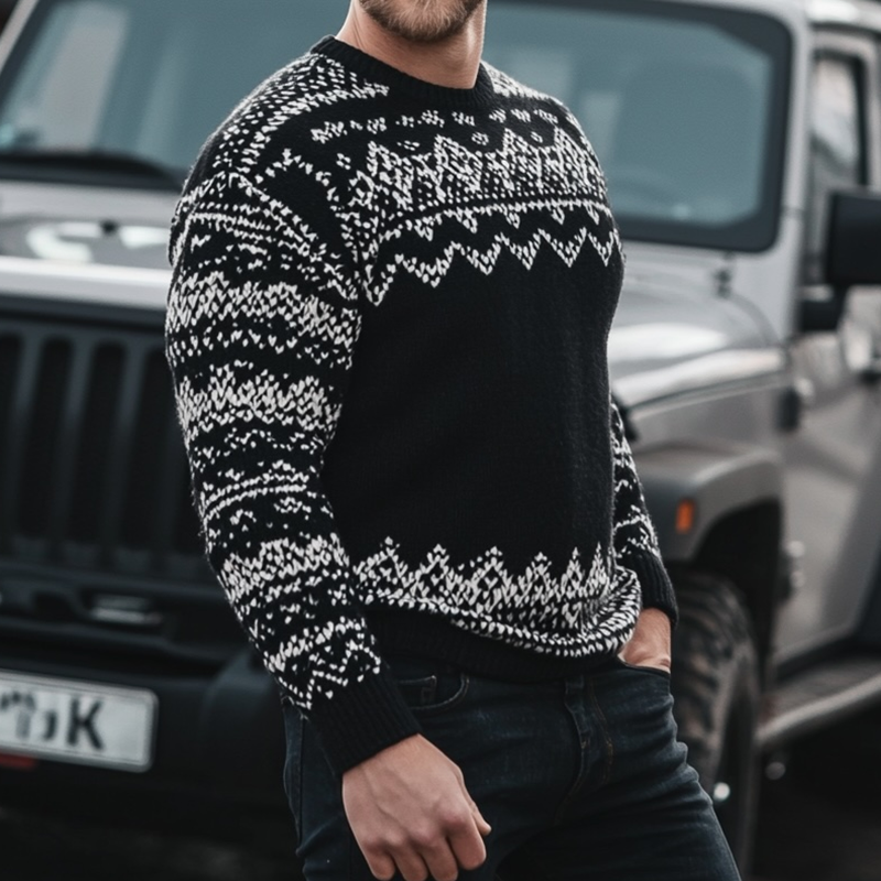 Classic Designed Sweater
