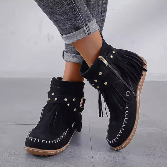 Chic Orthopedic Boots with Unique Design