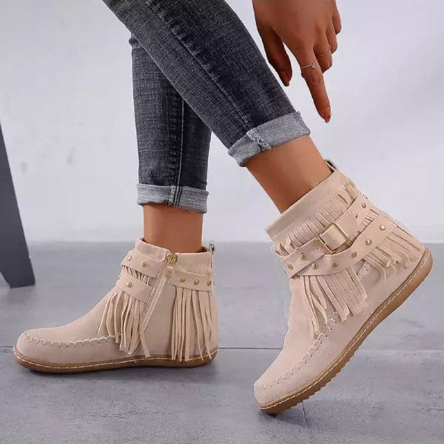 Chic Orthopedic Boots with Unique Design