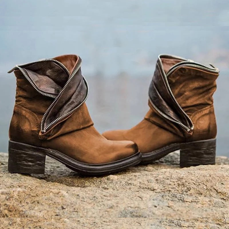 Vintage Inspired Orthopedic Boots