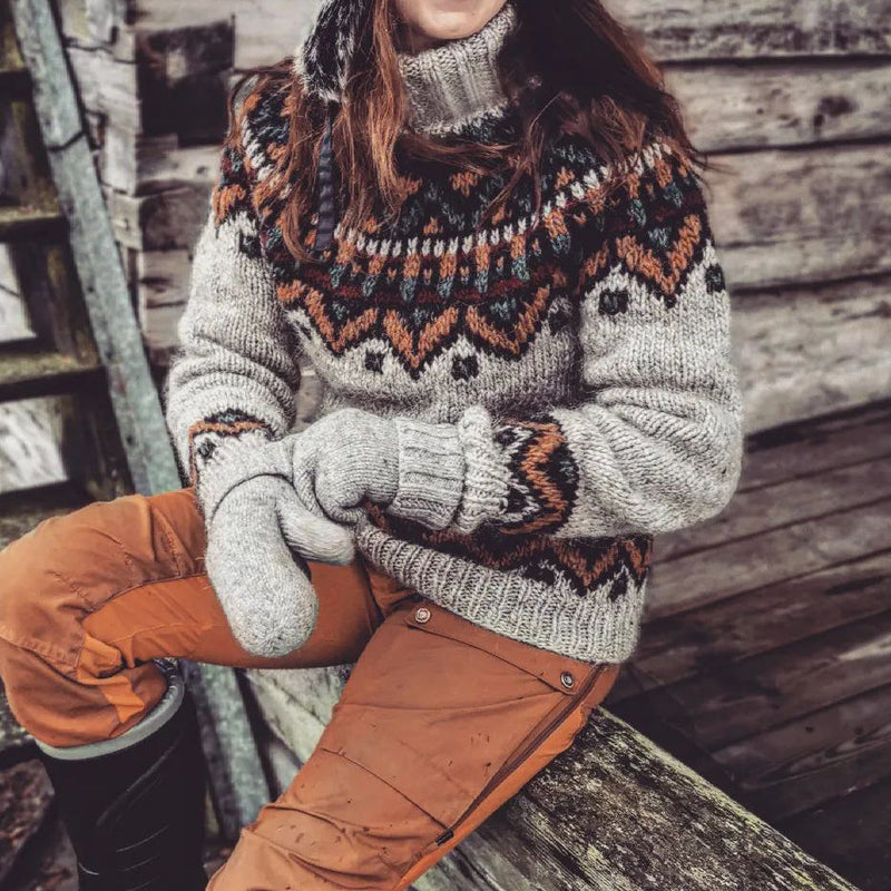 Gracefully Designed Sweater