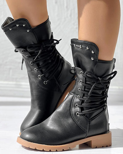 Vintage Inspired Orthopedic Boots