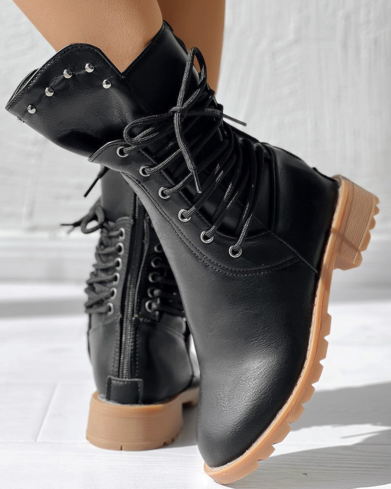Vintage Inspired Orthopedic Boots