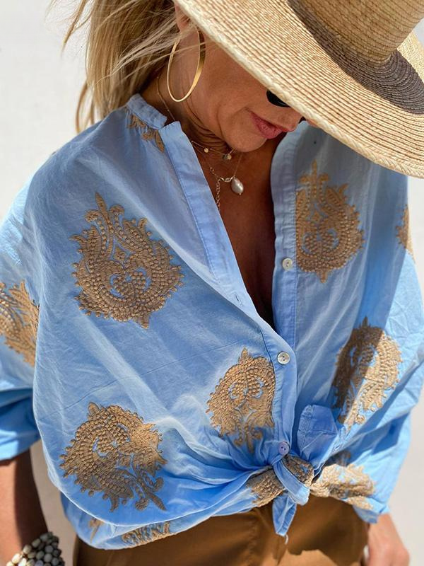 Timeless Vintage Style Blouse