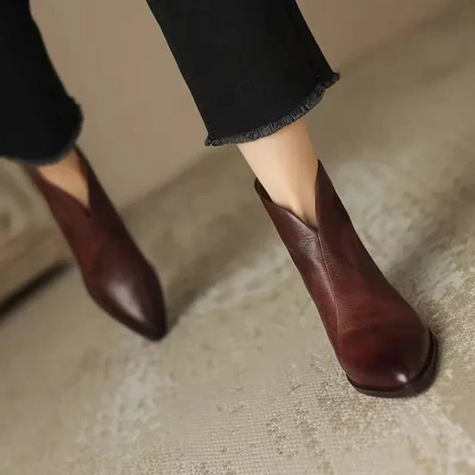 Chic Orthopedic Boots with Unique Design