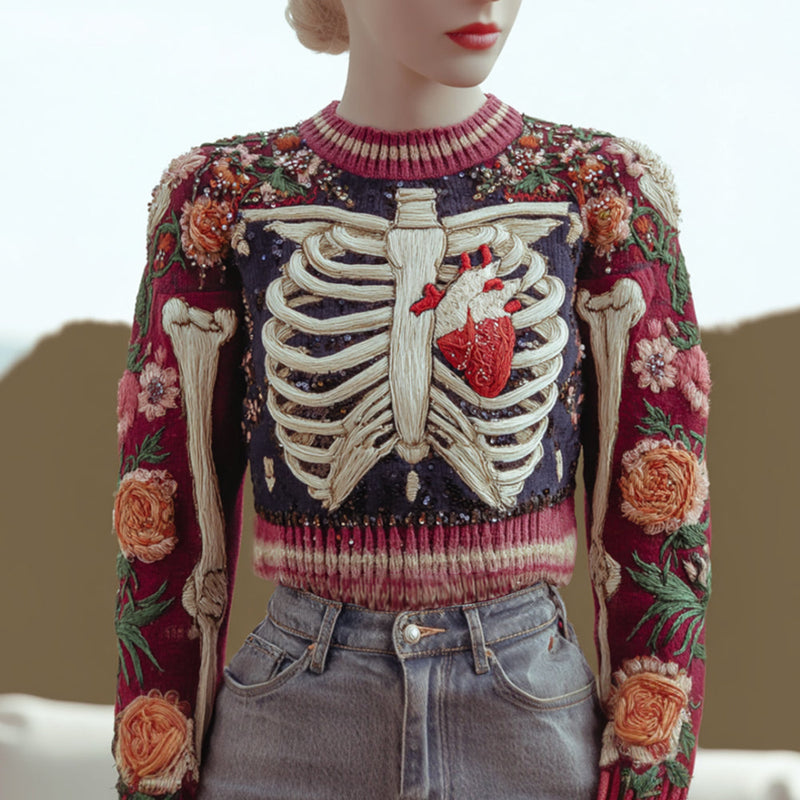 Gracefully Designed Sweater