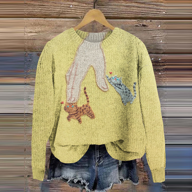 Gracefully Designed Sweater