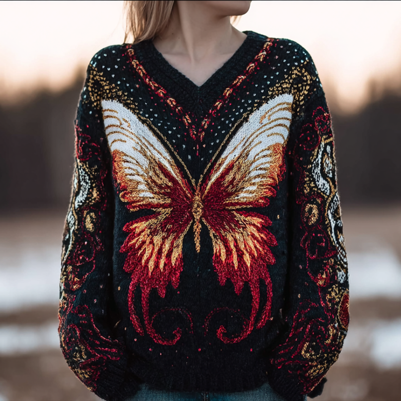 Gracefully Designed Sweater