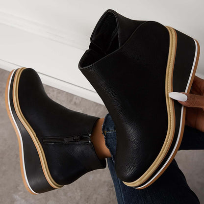 Chic Orthopedic Boots with Unique Design