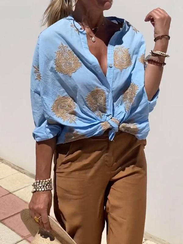 Timeless Vintage Style Blouse