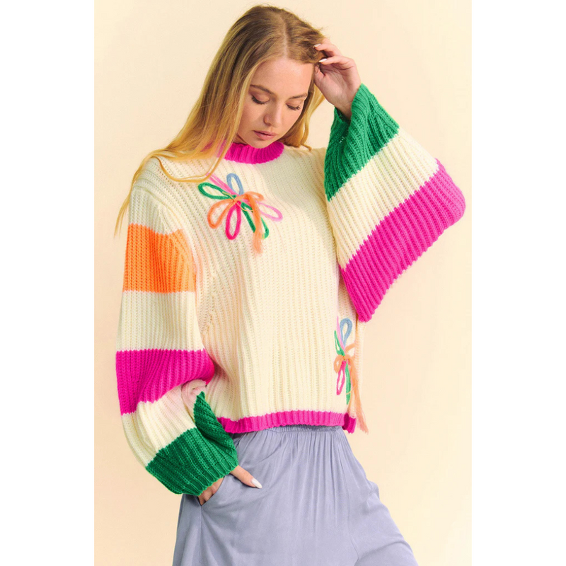 Gracefully Designed Sweater