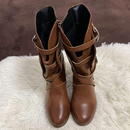 Chic Orthopedic Boots with Unique Design