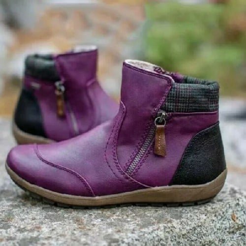 Vintage Inspired Orthopedic Boots