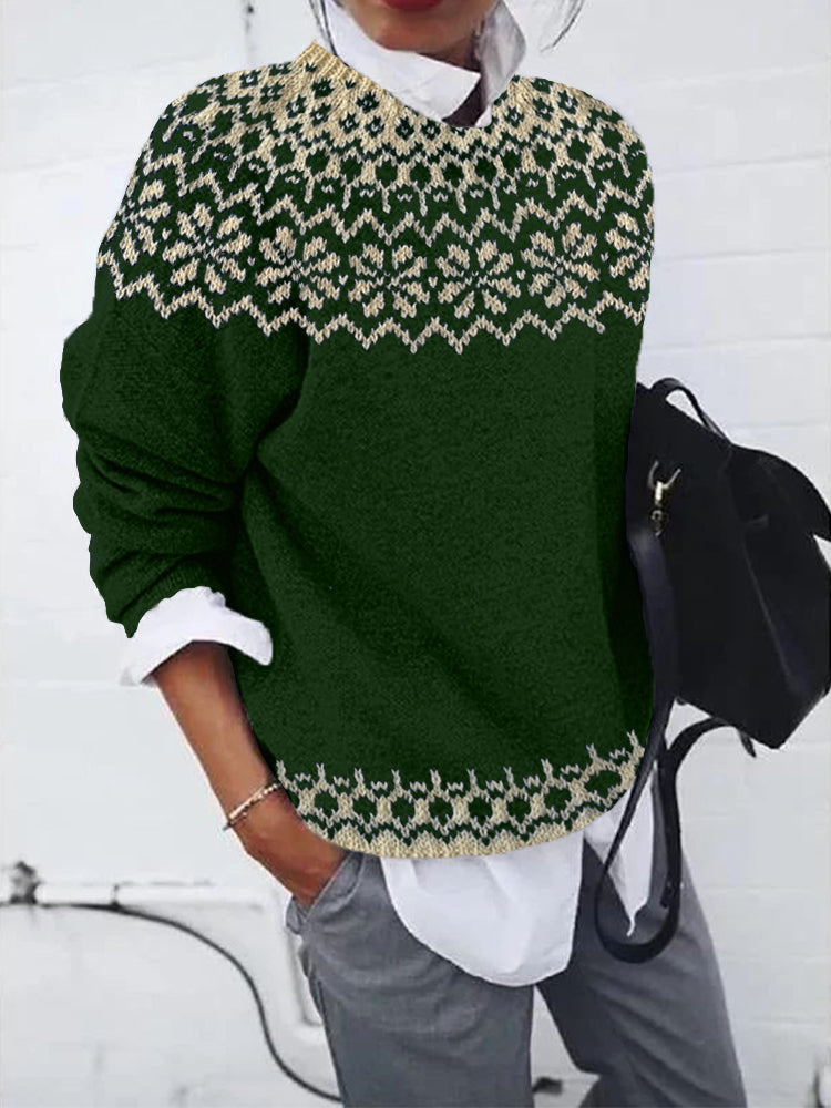 Gracefully Designed Sweater