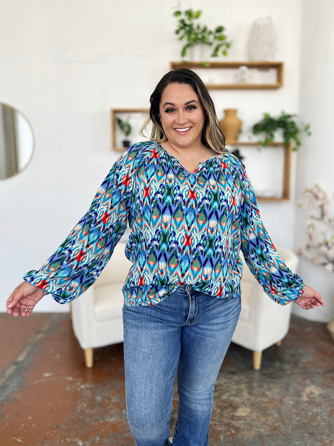 Gracefully Designed Blouse
