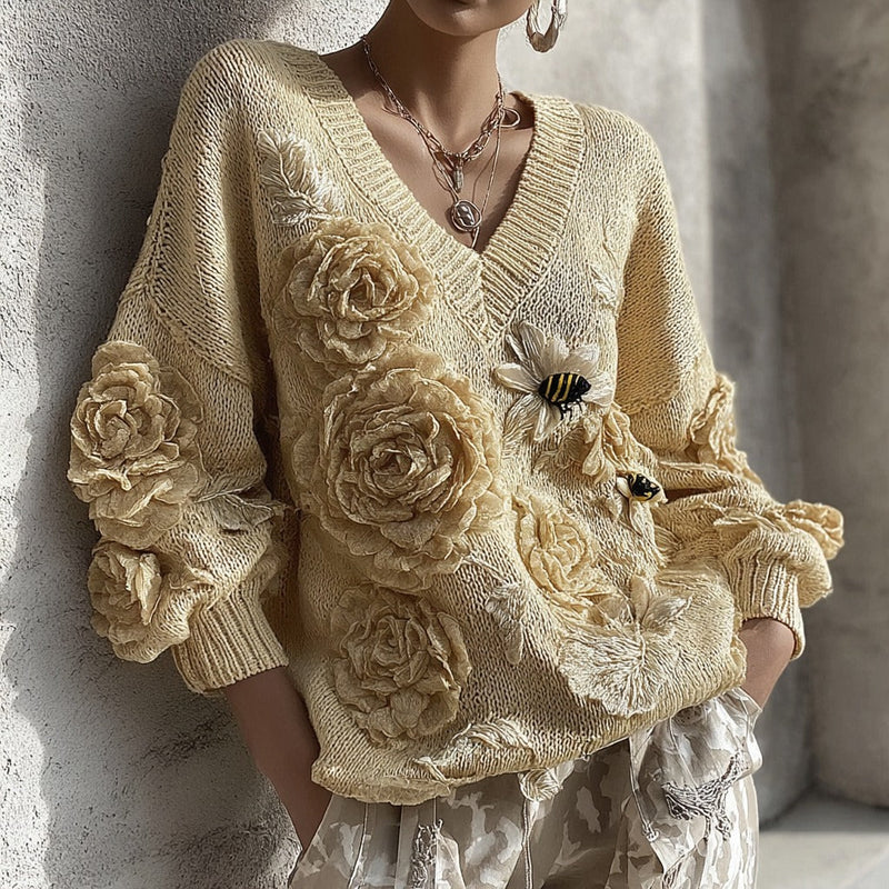 Gracefully Designed Sweater