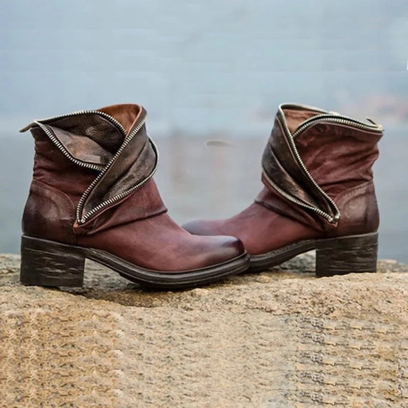 Vintage Inspired Orthopedic Boots