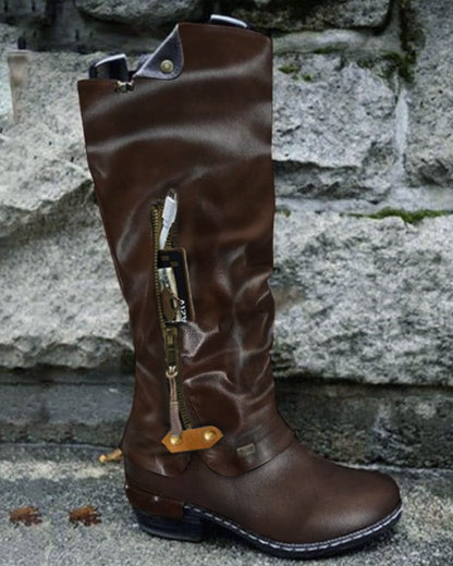 Chic Orthopedic Boots with Unique Design