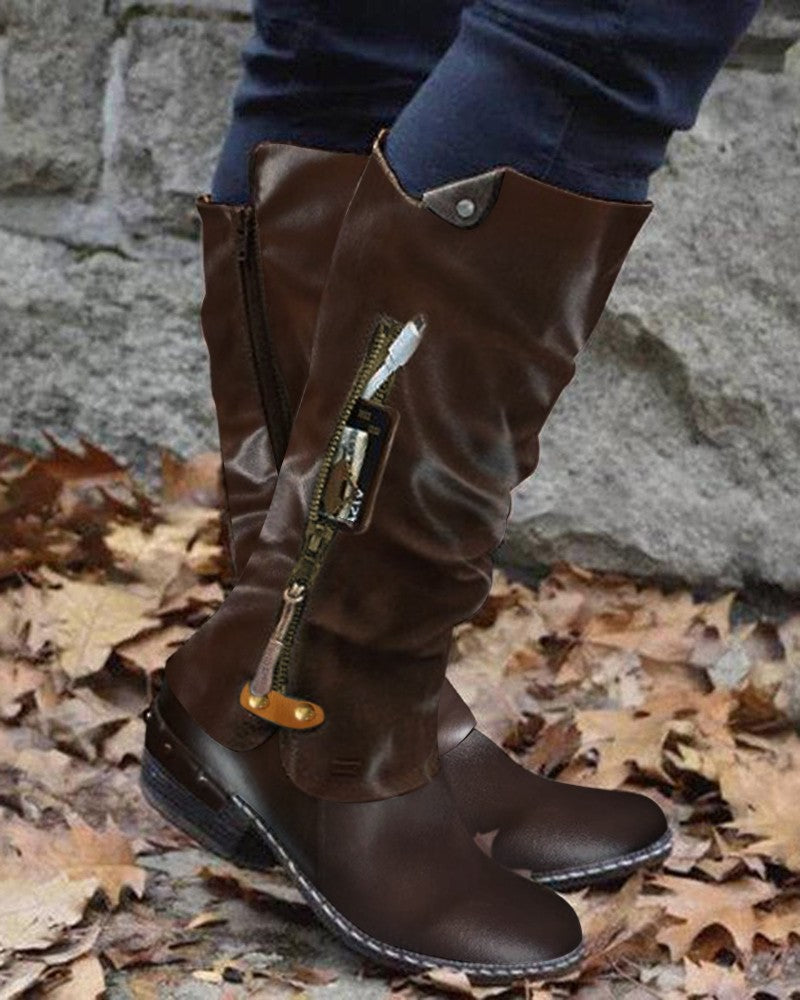 Chic Orthopedic Boots with Unique Design