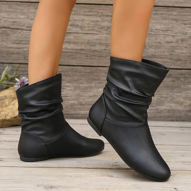 Chic Orthopedic Boots with Unique Design