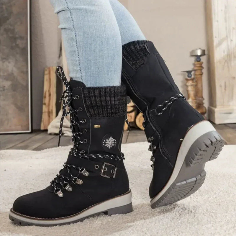Classic Orthopedic Boots with Timeless Style