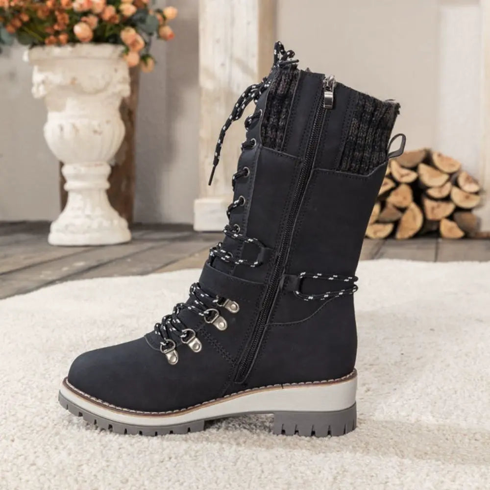 Classic Orthopedic Boots with Timeless Style