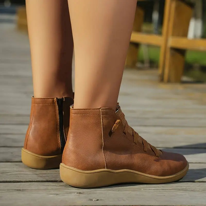 Chic Orthopedic Boots with Unique Design