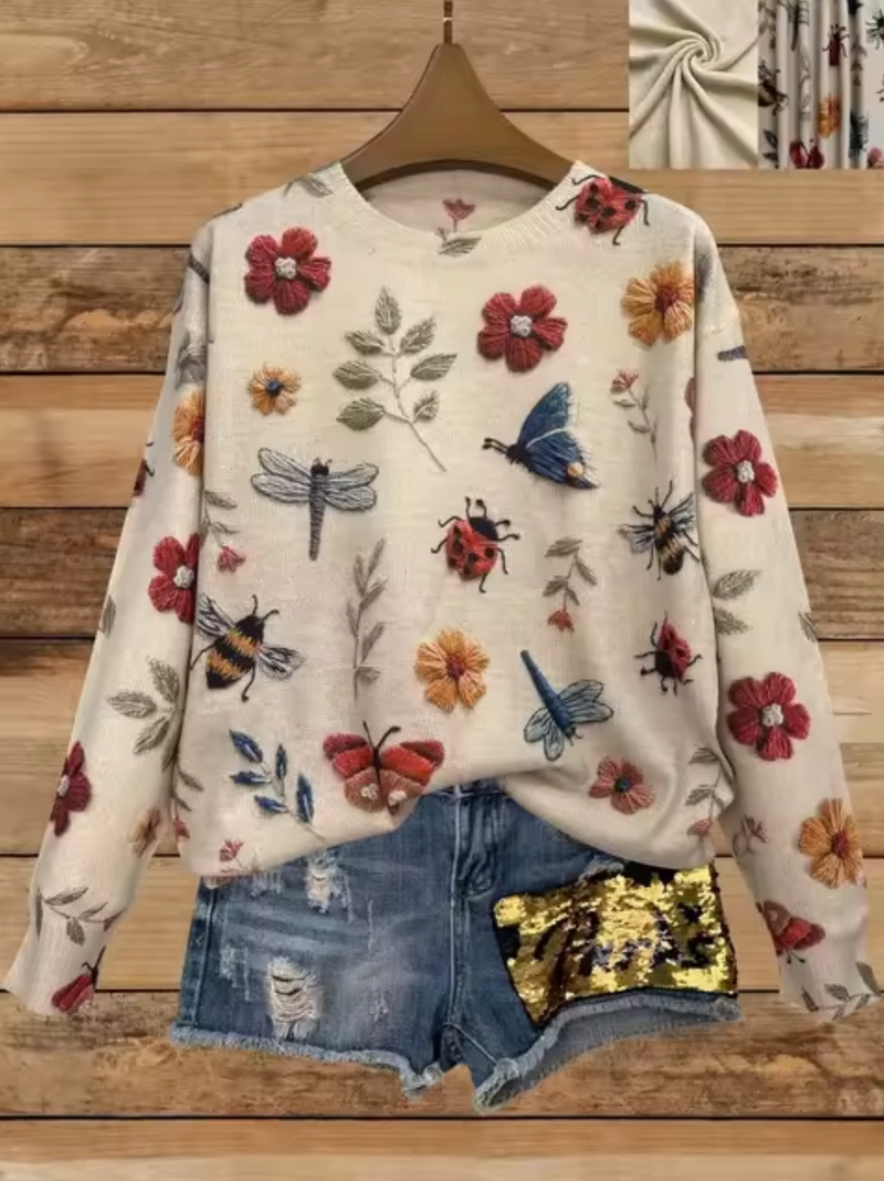 Timeless Vintage Style Pullover