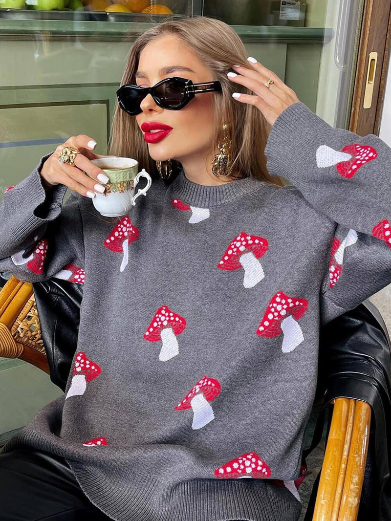 Gracefully Designed Sweater