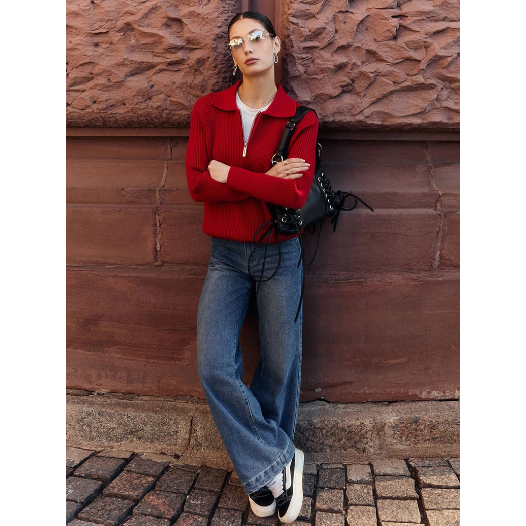 Gracefully Designed Sweater