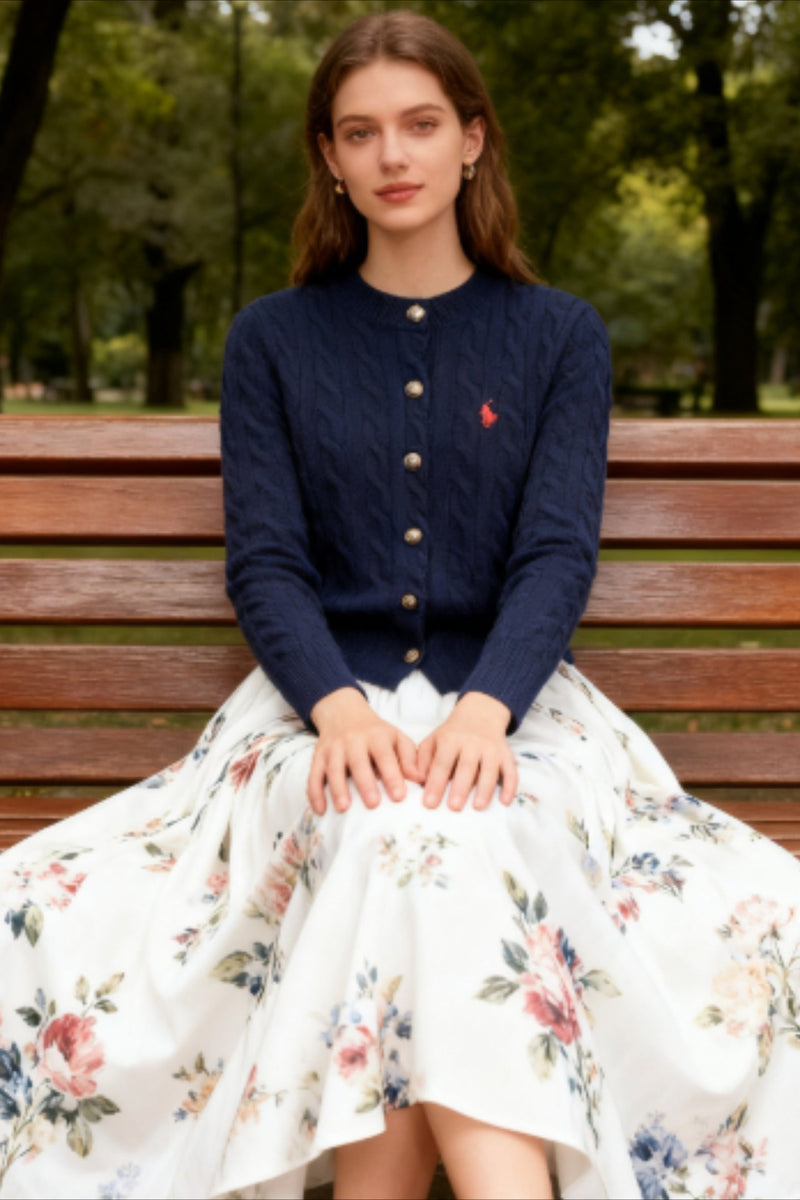 Timeless Vintage Style Cardigan