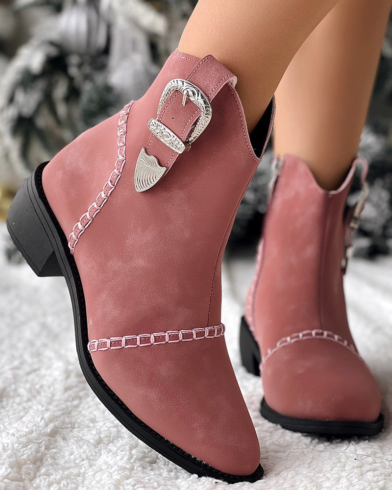 Vintage Inspired Orthopedic Boots