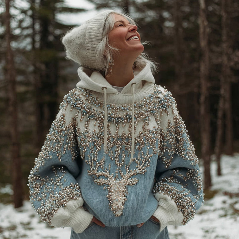 Gracefully Designed Sweater