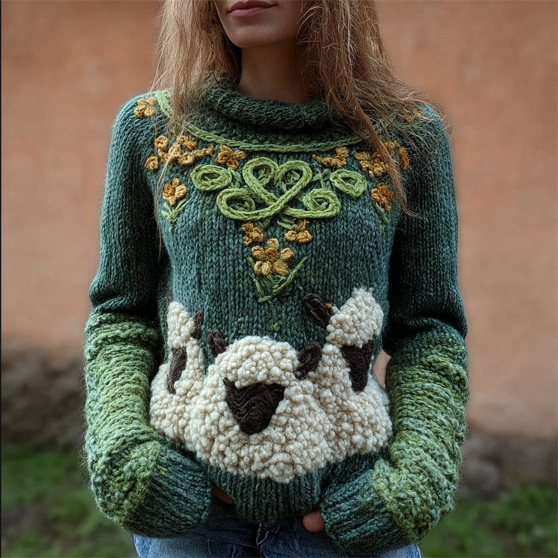 Gracefully Designed Sweater
