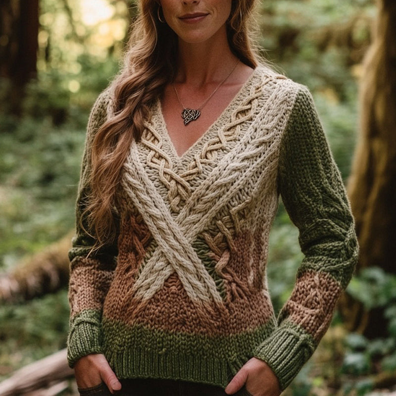 Gracefully Designed Sweater