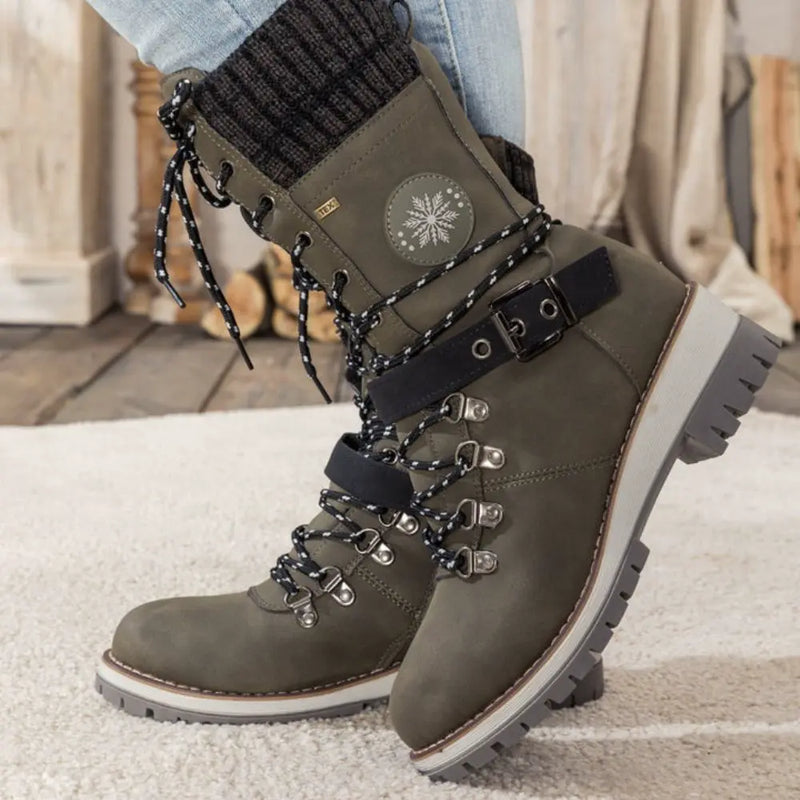 Classic Orthopedic Boots with Timeless Style