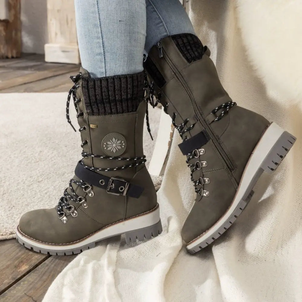 Classic Orthopedic Boots with Timeless Style