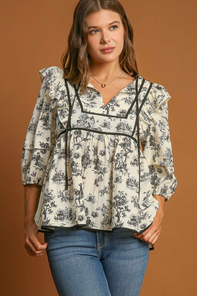 Gracefully Designed Blouse