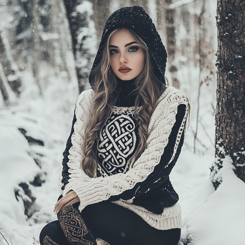 Classic Designed Sweater