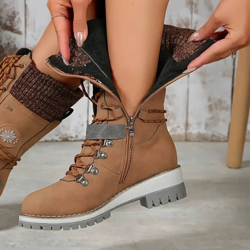 Classic Orthopedic Boots with Timeless Style
