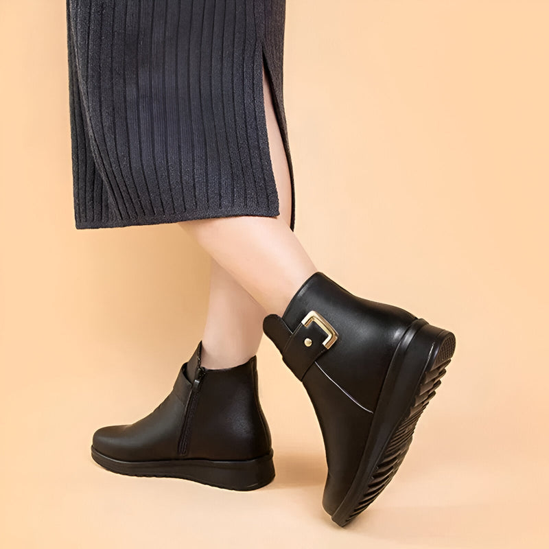 Chic Orthopedic Boots with Unique Design