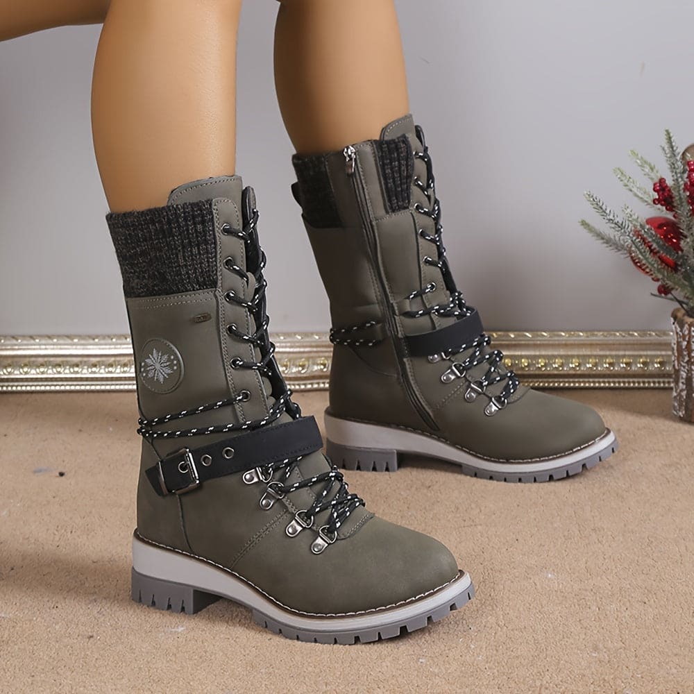 Vintage Inspired Orthopedic Boots