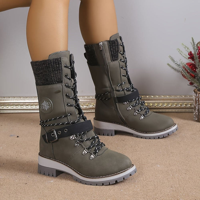 Vintage Inspired Orthopedic Boots