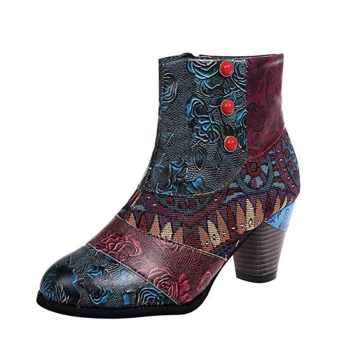 Vintage Inspired Orthopedic Boots