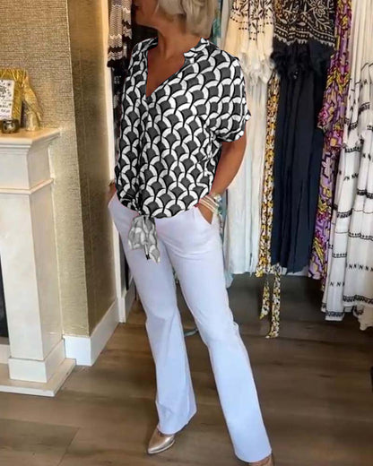 Timeless Vintage Style Blouse