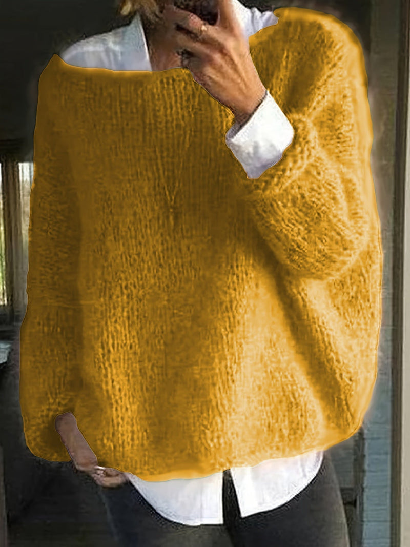 JO | Cozy oversized knitted sweater