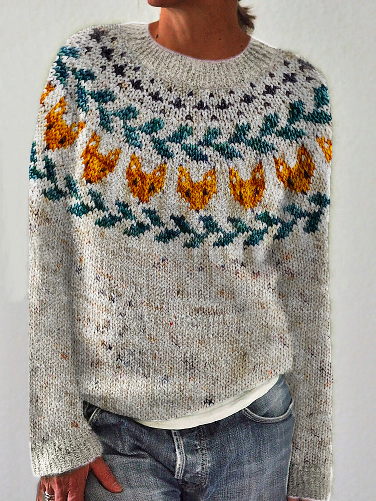 Gracefully Designed Sweater